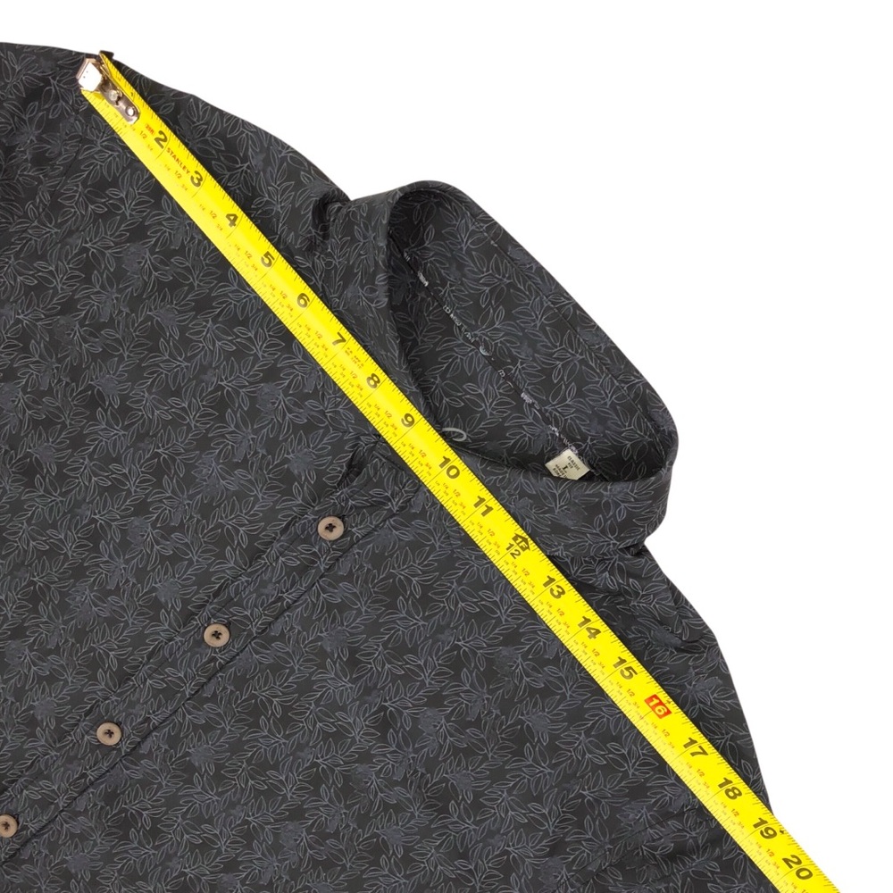 Robert Graham Gray UV Protection Stretch Long Sleeve Shirt Size L Classic Fit - Picture 8 of 11
